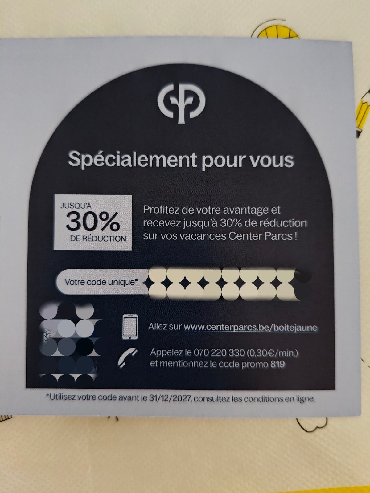 Centerparcs bon, Informatique & Logiciels, Ordinateurs & Logiciels Autre, Enlèvement