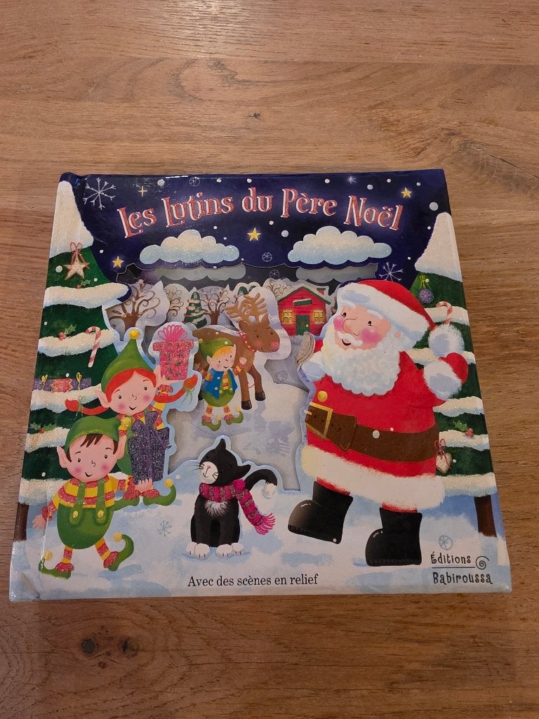 Livre Les lutins du Père Noël, Enlèvement, Comme neuf, Langue et Lecture