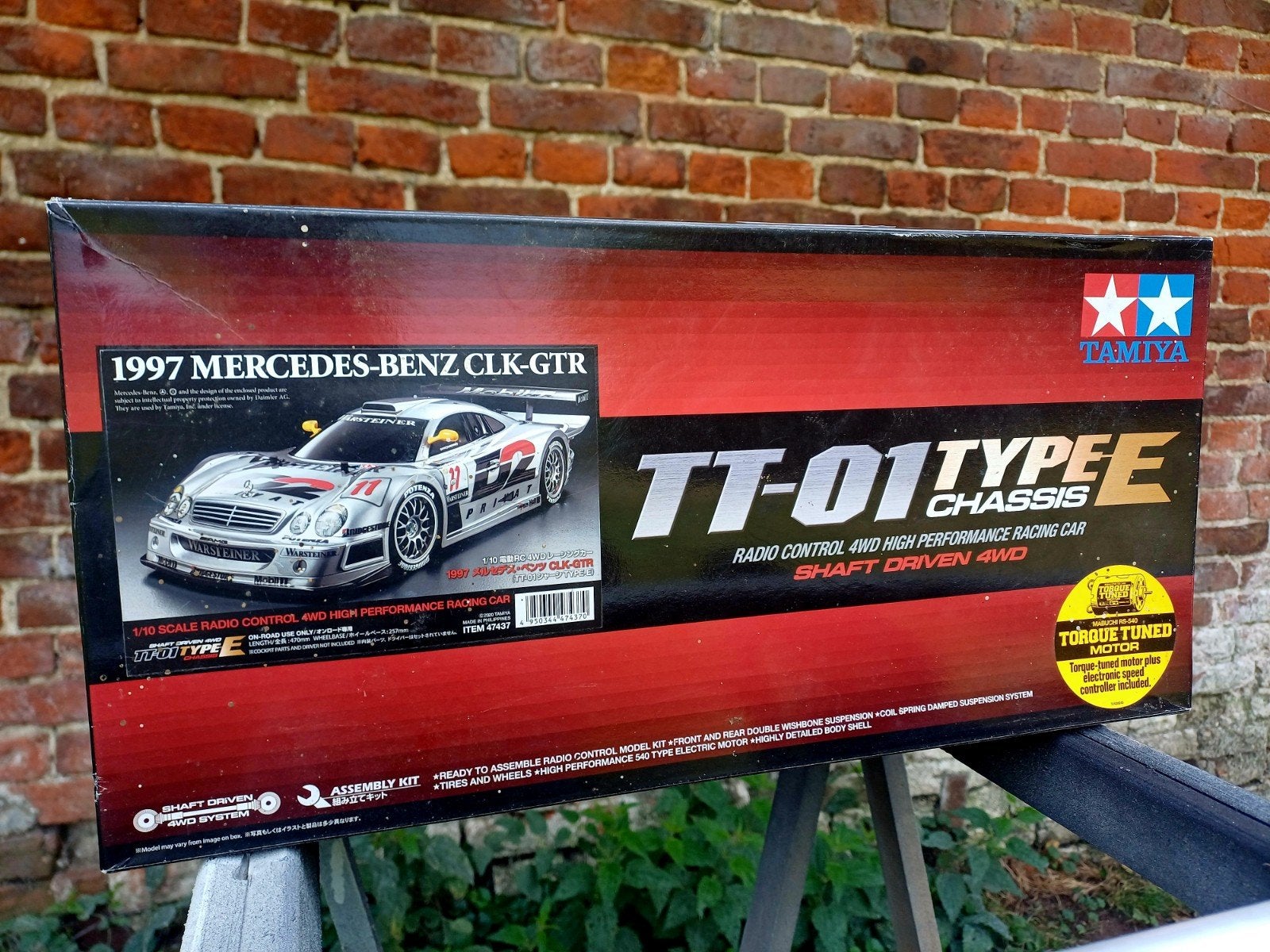 Tamiya tt01e mercedes clk gtr, Enlèvement