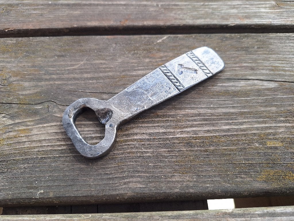 Handgesmede flessenopener, Hobby & Loisirs créatifs, Hobby & Loisirs Autre, Enlèvement ou Envoi, Neuf