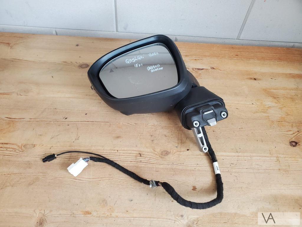 Nissan Qashqai 2021 - 2025 spiegel links MET CAMERA €200, Gebruikt, -, -, Ophalen of Verzenden