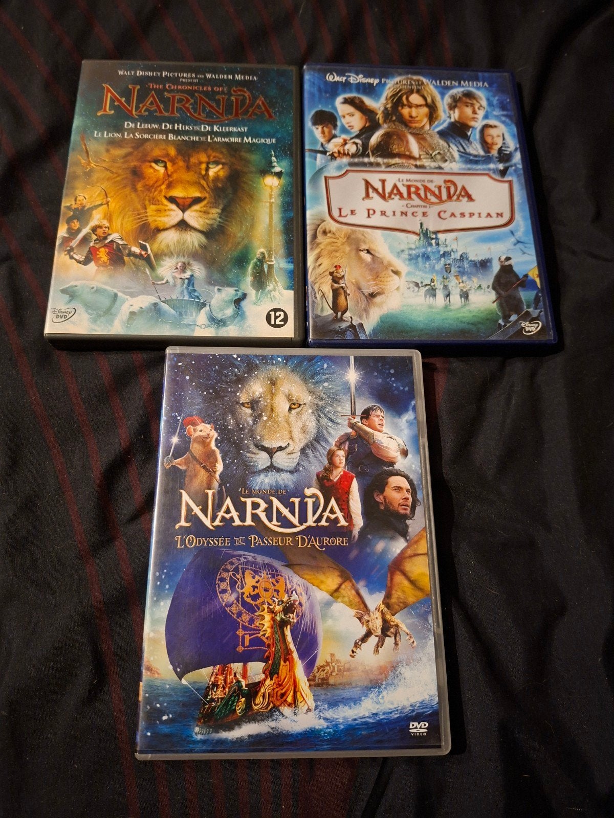 De Narnia-trilogie is te koop op dvd, Cd's en Dvd's, Inclusief doosje, Animatie, Amerikaans, Vanaf 9 jaar