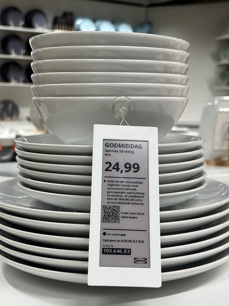 Service van ikea, Ophalen
