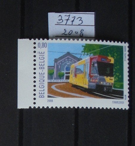 België nr. 373 **/mnh, Postzegels en Munten, Verzenden, Treinen, Postfris, Zonder envelop