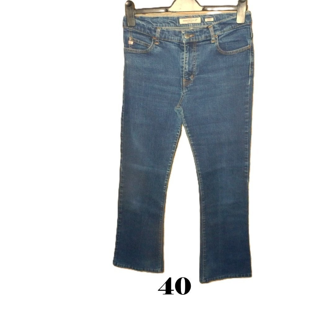 (44)- jeans femme t.40 bleu fonçé - miss sixty -, Kleding | Dames, Blauw, W30 - W32 (confectie 38/40), Gedragen, Miss sixty