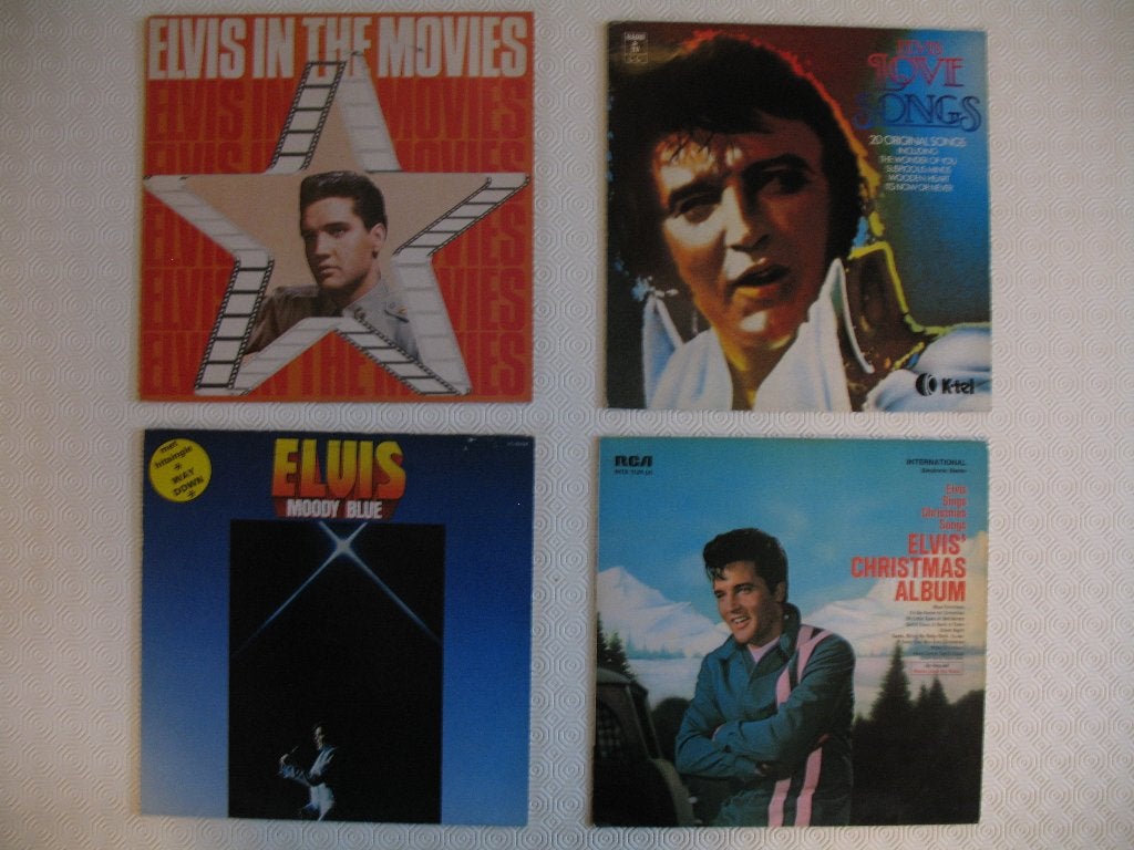 Elvis Presley, 4 LP’s 1970 -1979, Ophalen of Verzenden, LP