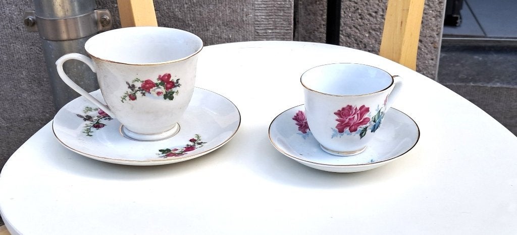 6-delig koffie servies, Huis en Inrichting, Ophalen, Overige merken, Landelijk/Boerenbont, Zo goed als nieuw
