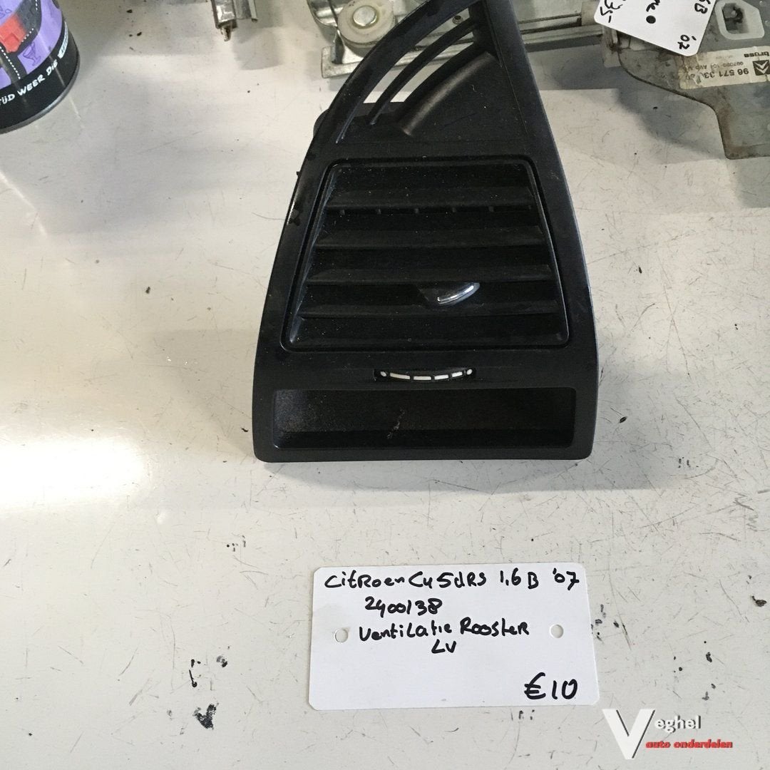 Citroen C4  5drs 1.6 Benzine 2008 Luchtrooster Linksvoor, Gebruikt, -, -, Ophalen of Verzenden