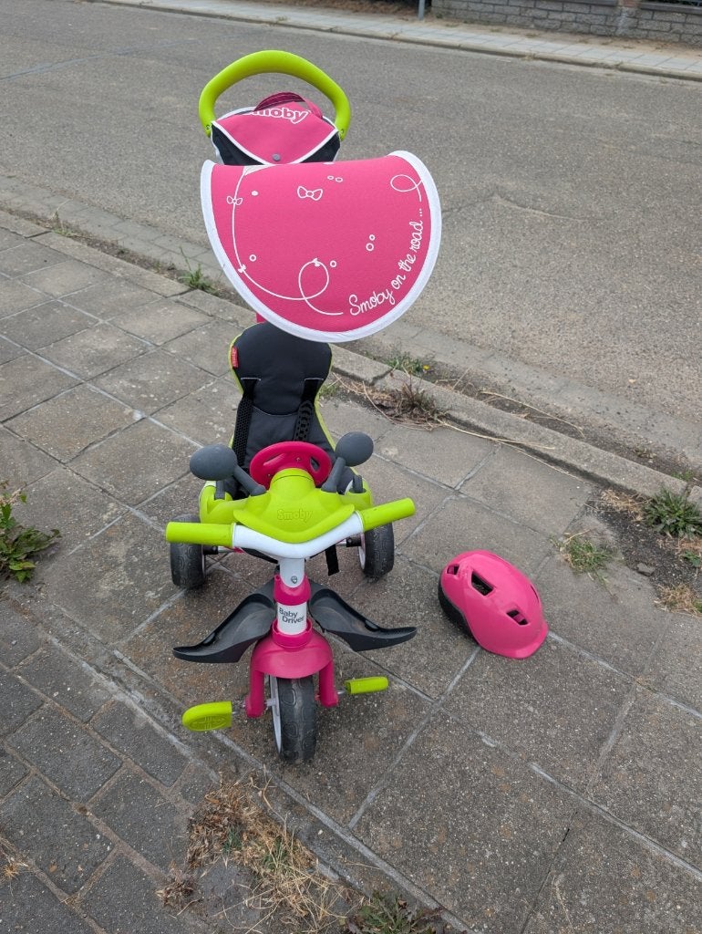 Tricycle smoby baby driver, Vélos & Vélomoteurs, Enlèvement