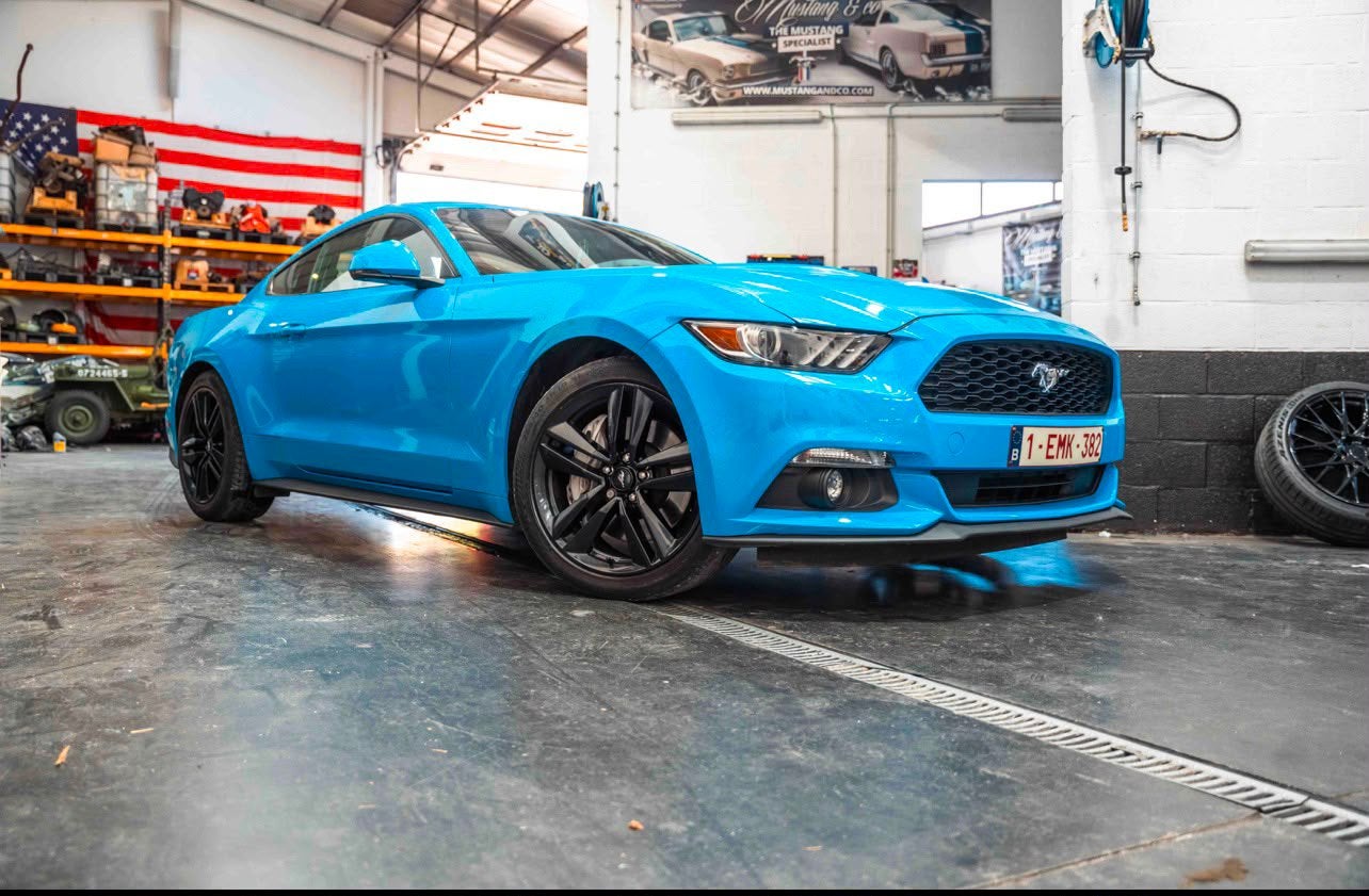 Ford Mustang Ecoboost, Autos, Cuir, Achat, Euro 6, Noir