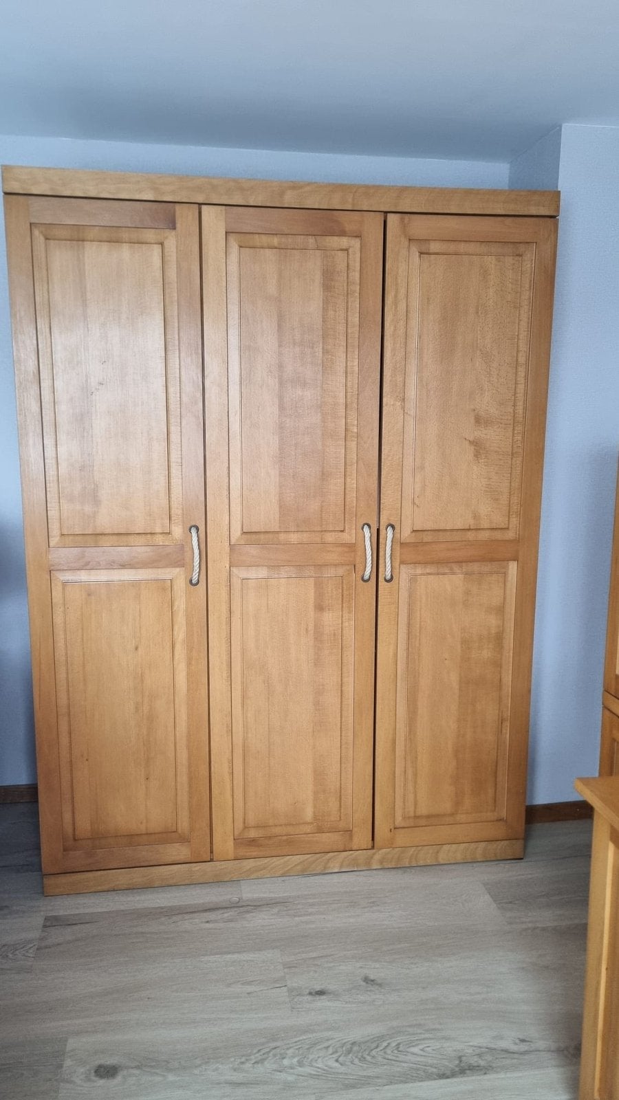 Complete slaapkamer, Huis en Inrichting, Slaapkamer | Complete slaapkamers, Ophalen, Gebruikt, Eenpersoons, Eik met touwhandvaten