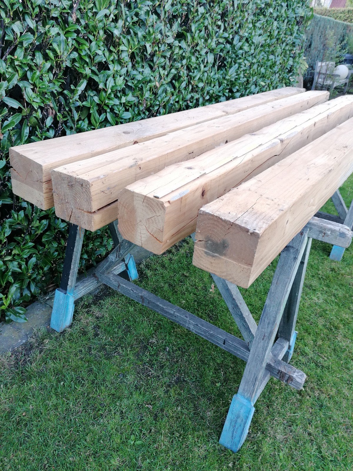 Houten palen., Doe-het-zelf en Bouw, Ophalen