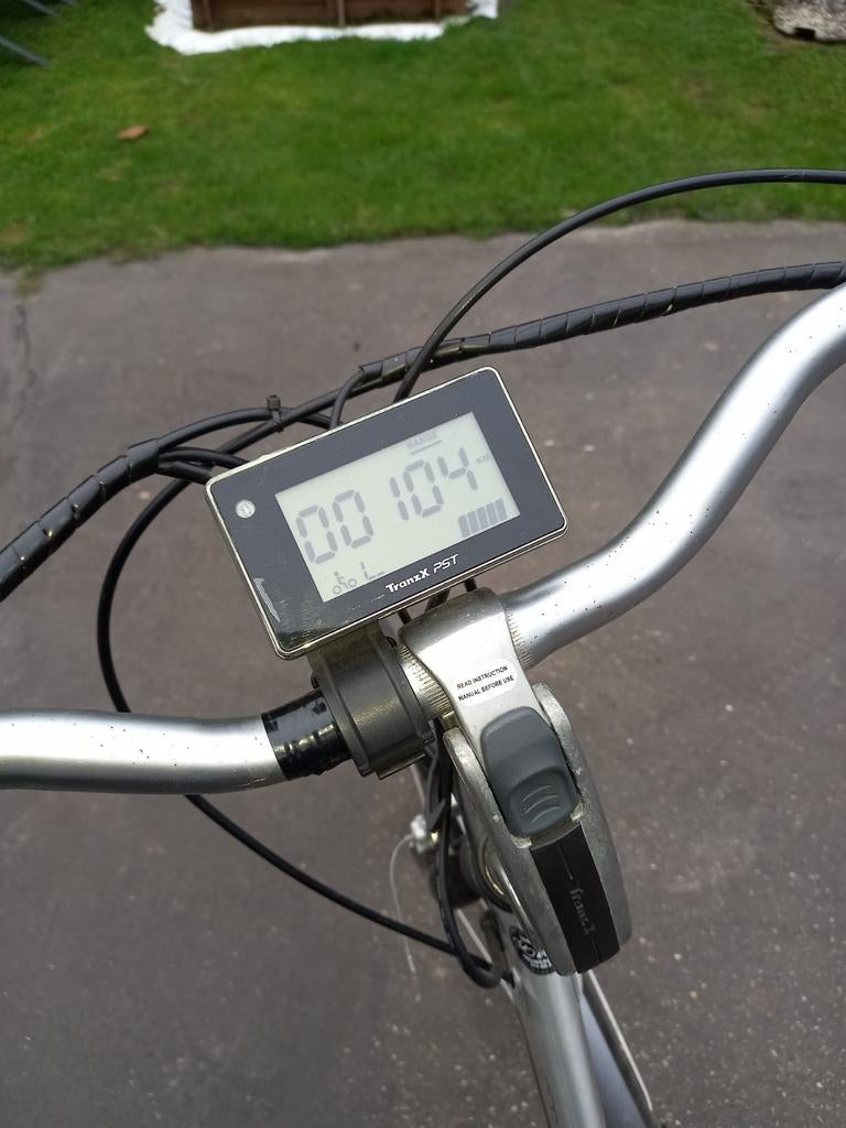 Oxford elektrische fiets., Enlèvement