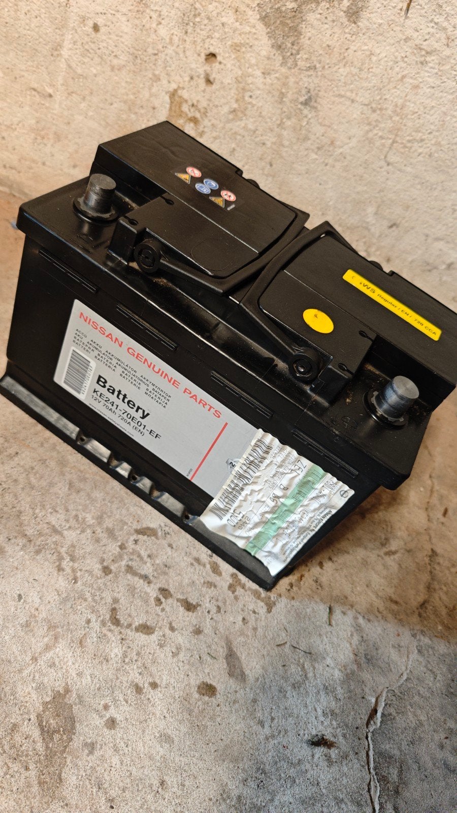accu 12v 70Ah, Auto-onderdelen