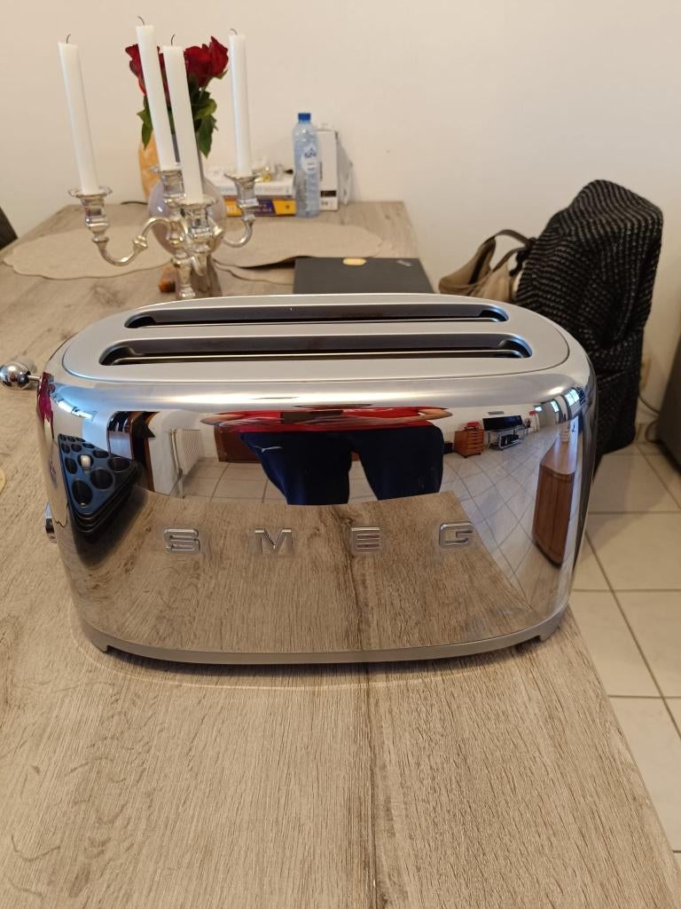 Smeg broodrooster – retro design, als nieuw, Elektronische apparatuur, Broodroosters, Zo goed als nieuw, Ophalen