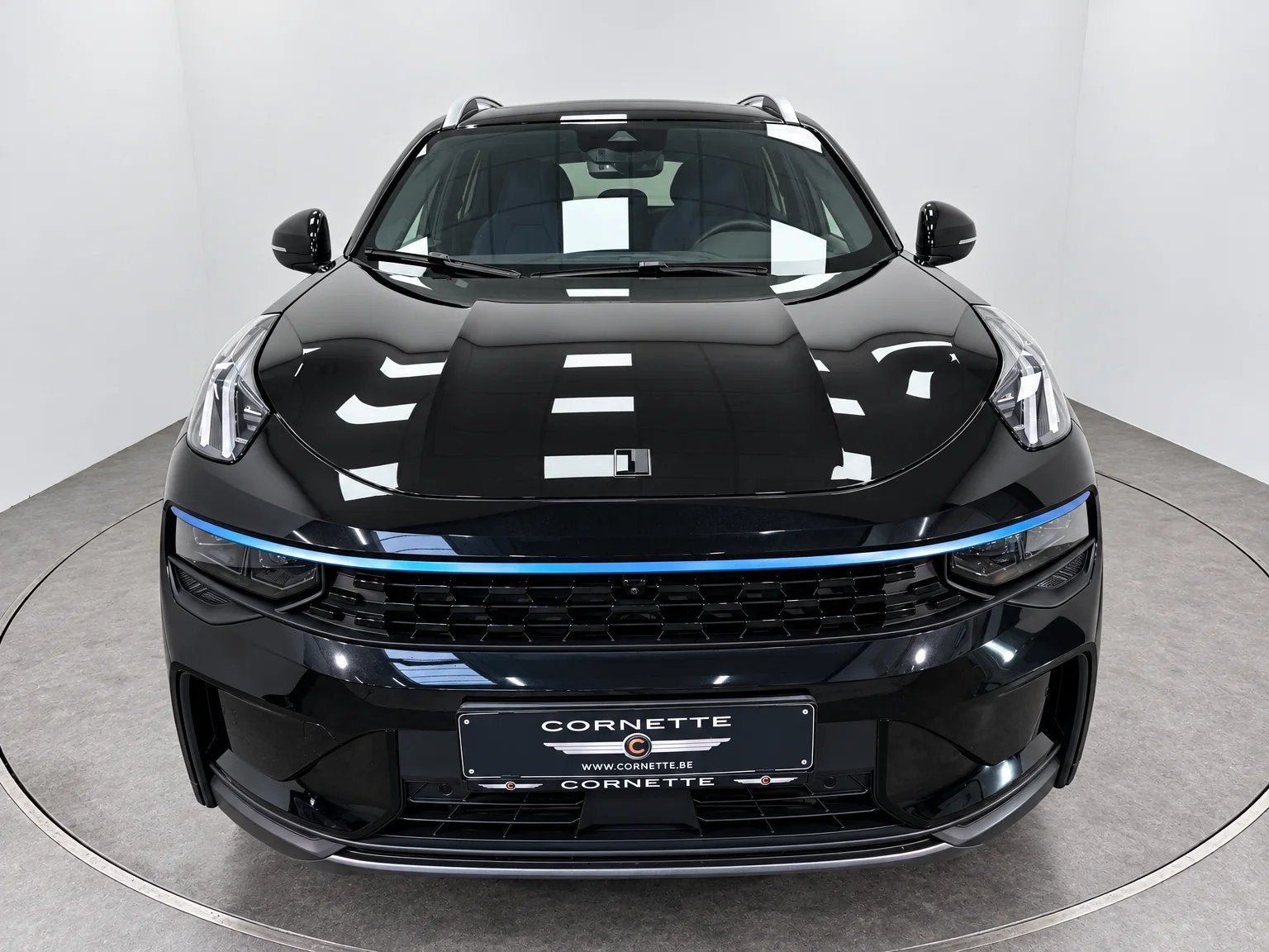 Lynk & Co 1 1.5 192KW 01 PHEV DCT OBC6.6, Auto's, Automaat, Zwart, Airbags, Zwart