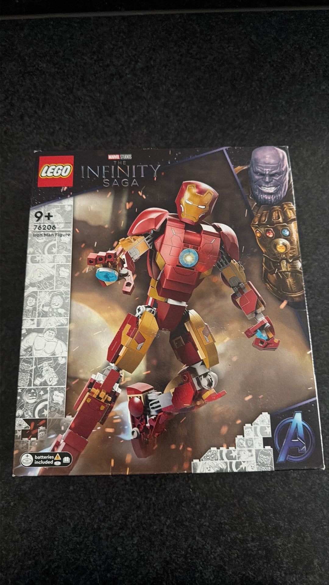 Lego 76206 Iron Man Figure Nieuw, Enlèvement ou Envoi, Neuf, Ensemble complet, Lego