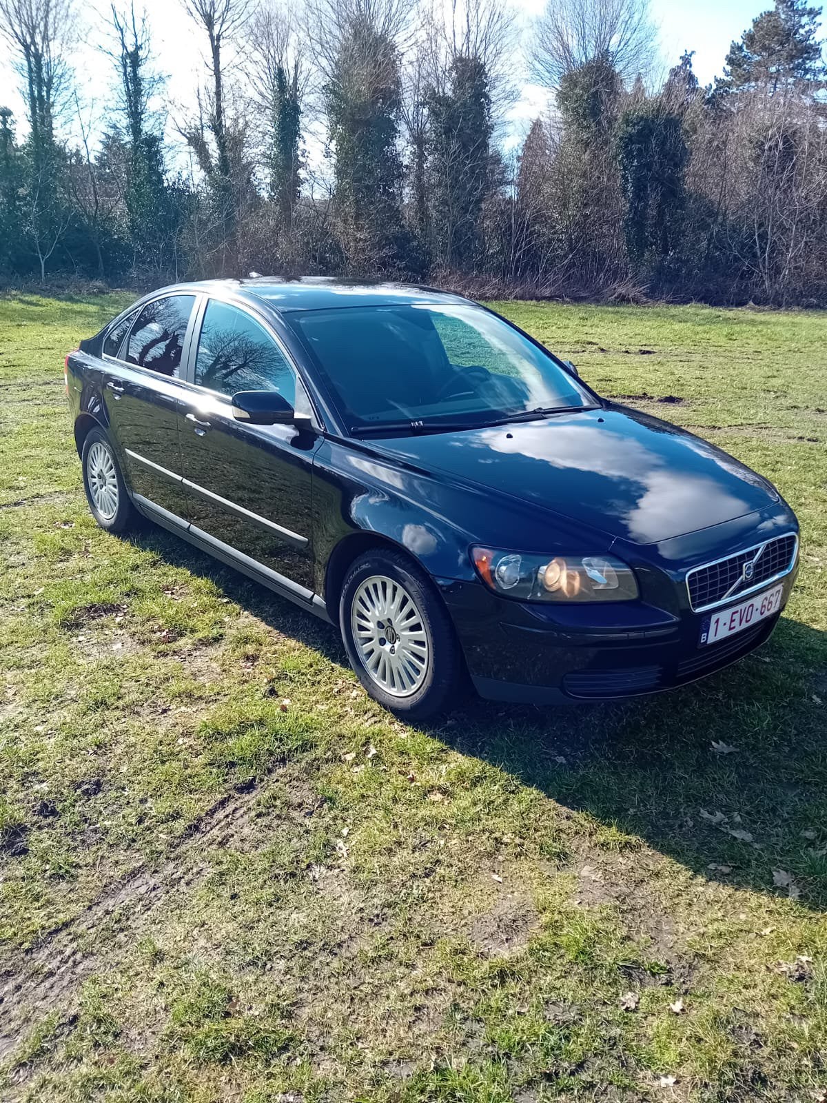 Volvo s40, Auto's, Stof, Zwart, Zwart, S40