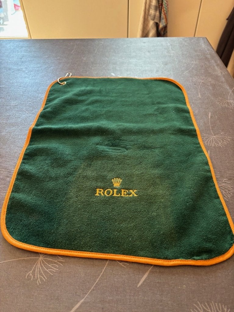 Rolex-Essuie-Main en Éponge "Suzette", Enlèvement, Comme neuf, Panneau publicitaire