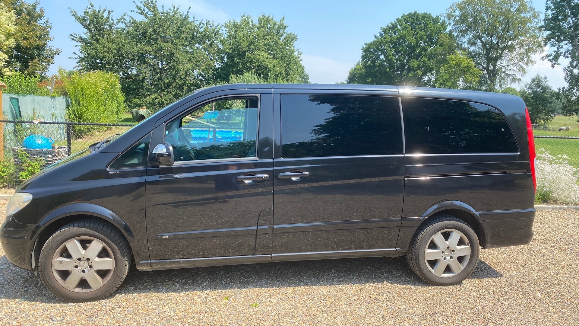 Mercedes Benz Viano, Auto's, Monovolume, Zwart, Euro 4, Te koop