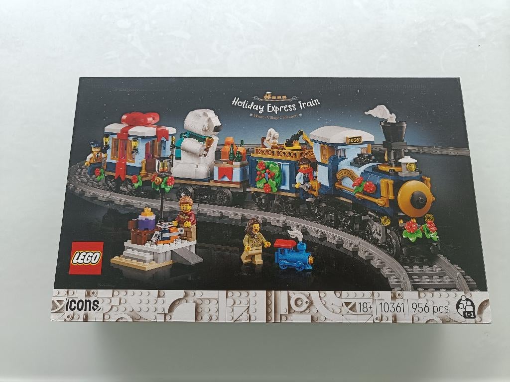 LEGO Icons Feestelijke Kersttrein - 10361, Kinderen en Baby's, Speelgoed | Duplo en Lego, Ophalen, Lego, Nieuw, Icons