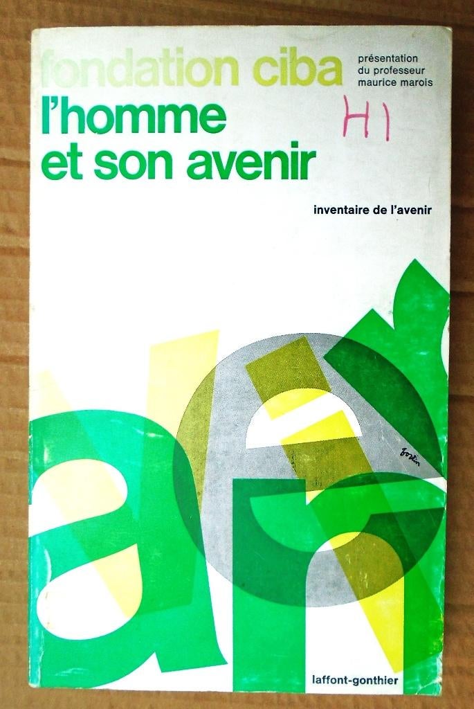 L'Homme et son Avenir - 1968 - Maurice Marois (1922-2004), Verzenden, Gelezen, Maurice Marois (1922-2004)