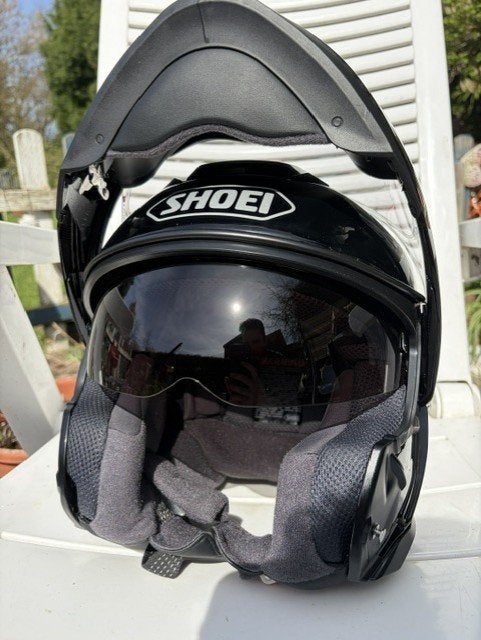 Casque Shoei Neotec 3 Noir brillant S, Seconde main, Femmes, Casque jet, Enlèvement