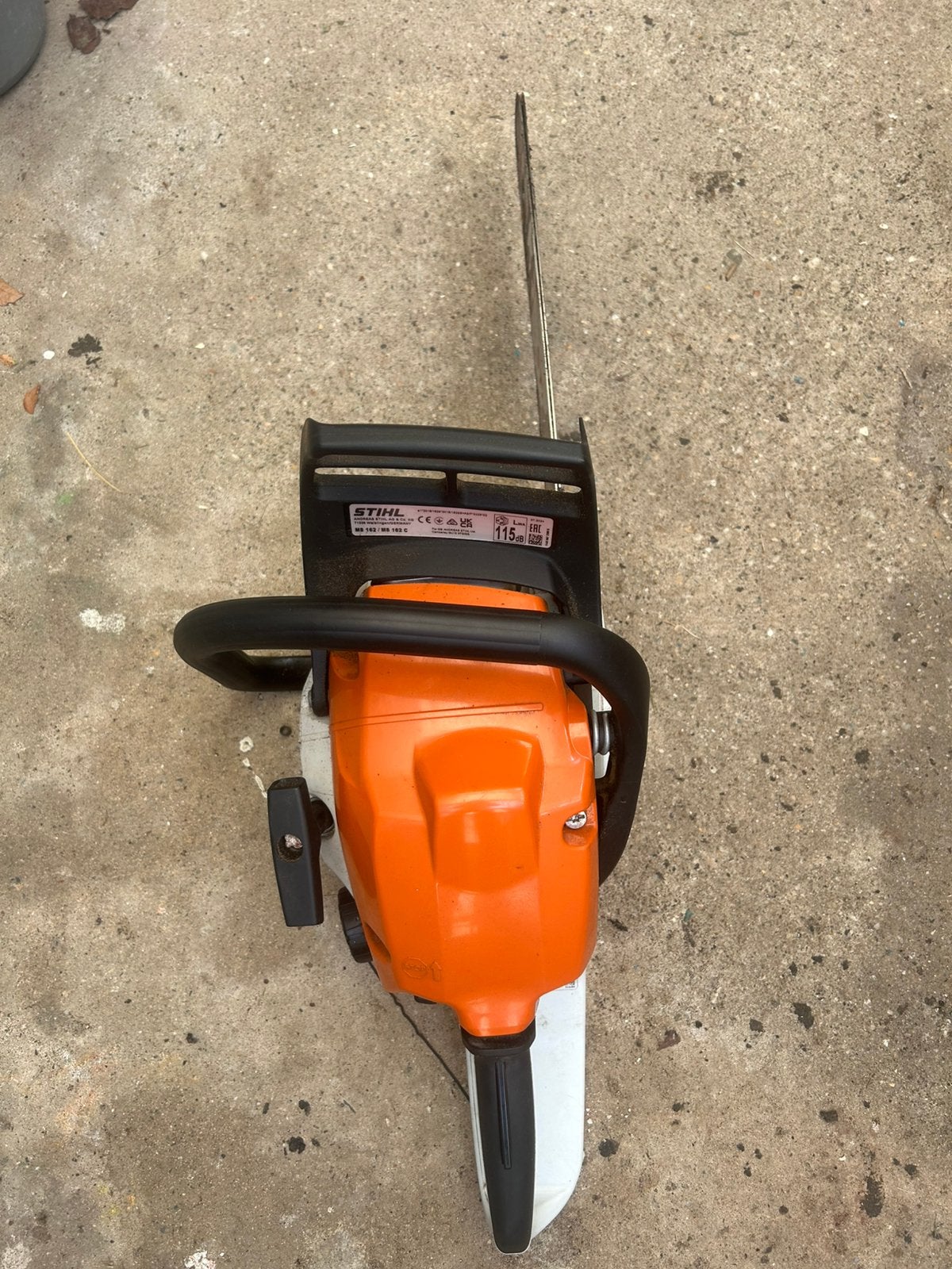 Kettingzaag stihl, Tuin en Terras, Ophalen, Gebruikt, Benzine