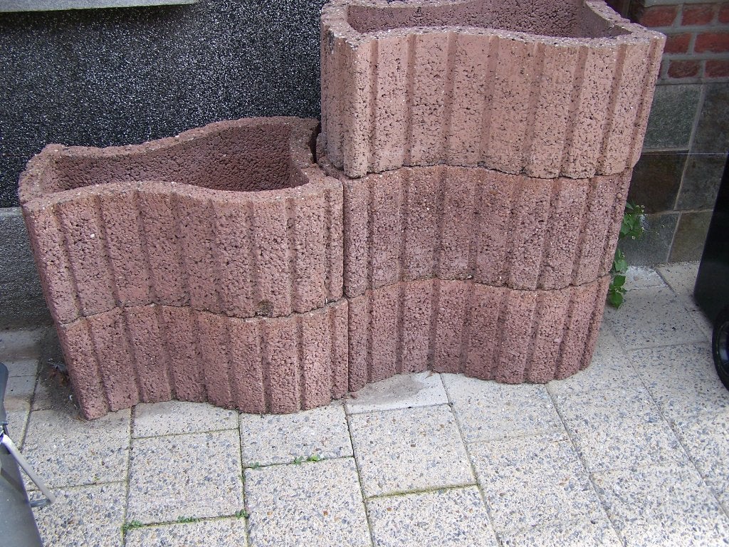 Bloembakken, Tuin en Terras, Ophalen, Minder dan 30 cm, Minder dan 60 cm, Zo goed als nieuw