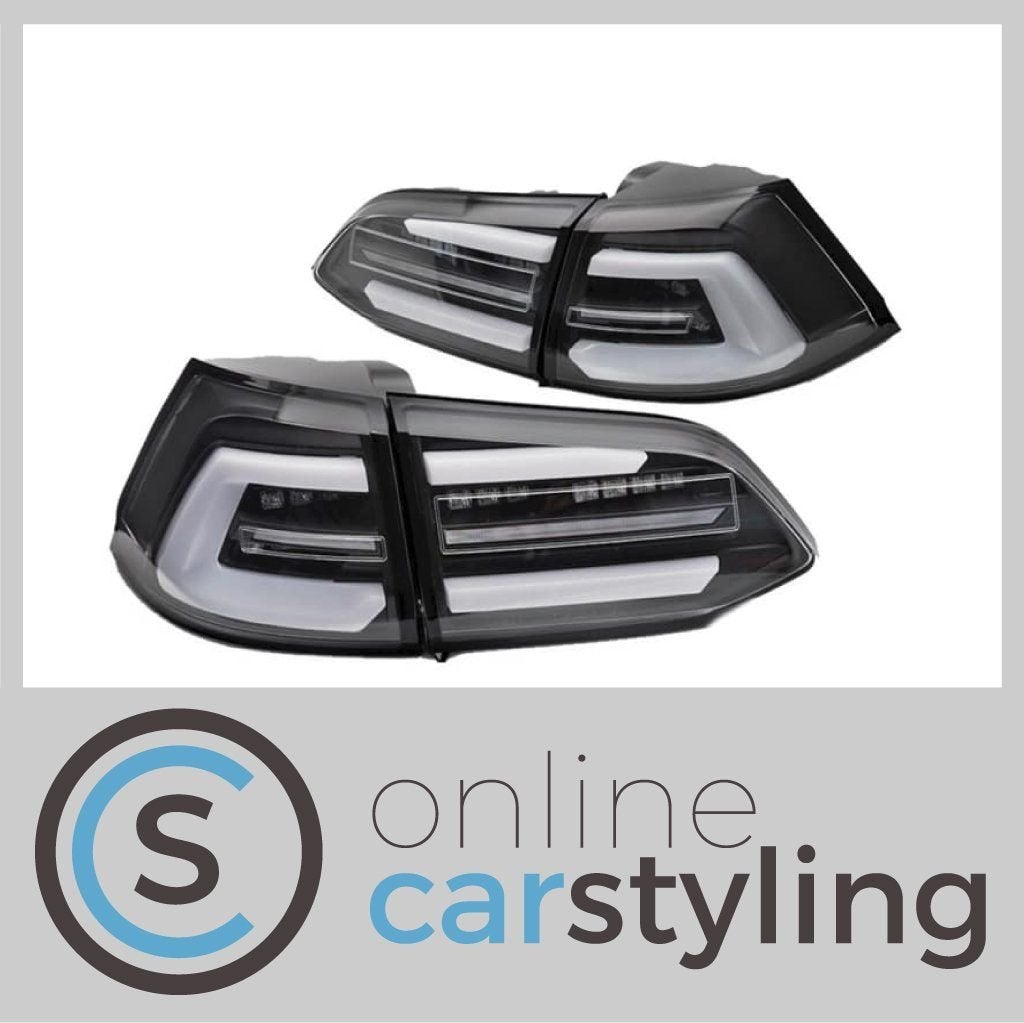 LED Achterlichten VW Golf VII Variant Zwart Lightbar Design, Neuf, Volkswagen, -, -