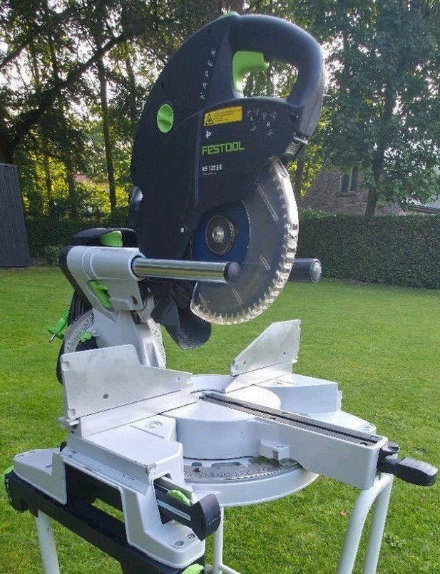 Festool Kap- en Verstekzaag KS 120 REB, Ophalen