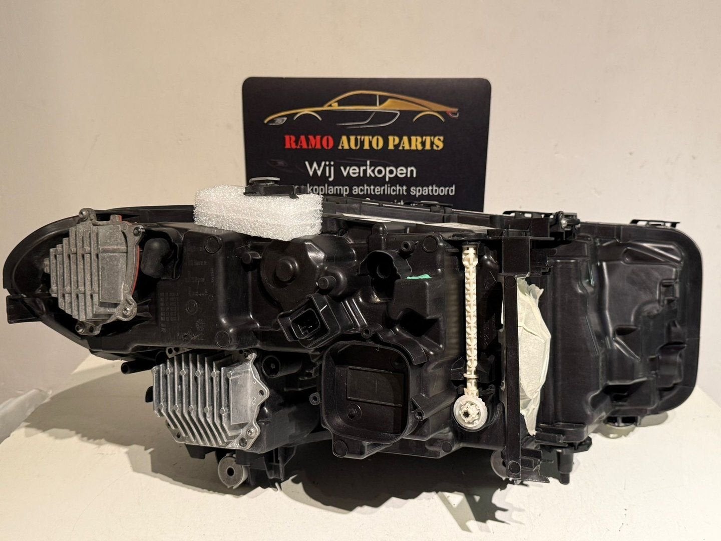 KOPLAMP BMW 5 G30 LIFT CLI 20-23 LINKS LASER 5A388D5 ORIGIN, Gebruikt, -, -, Ophalen of Verzenden