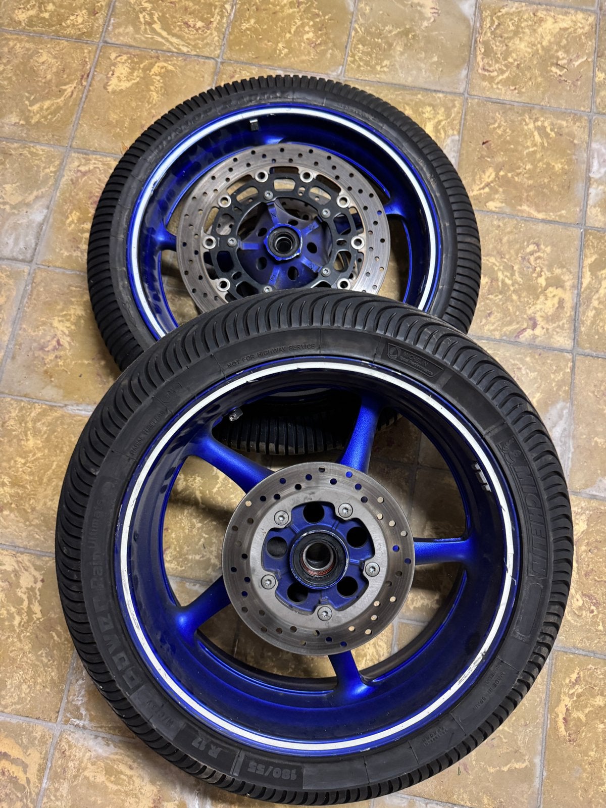 Roues Yamaha R6, Enlèvement ou Envoi, Utilisé