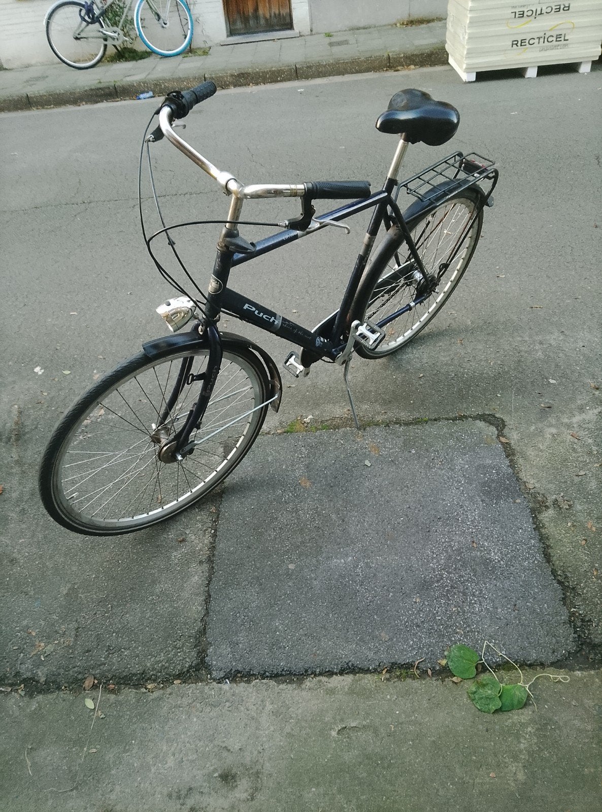 puch herenfiets, Enlèvement