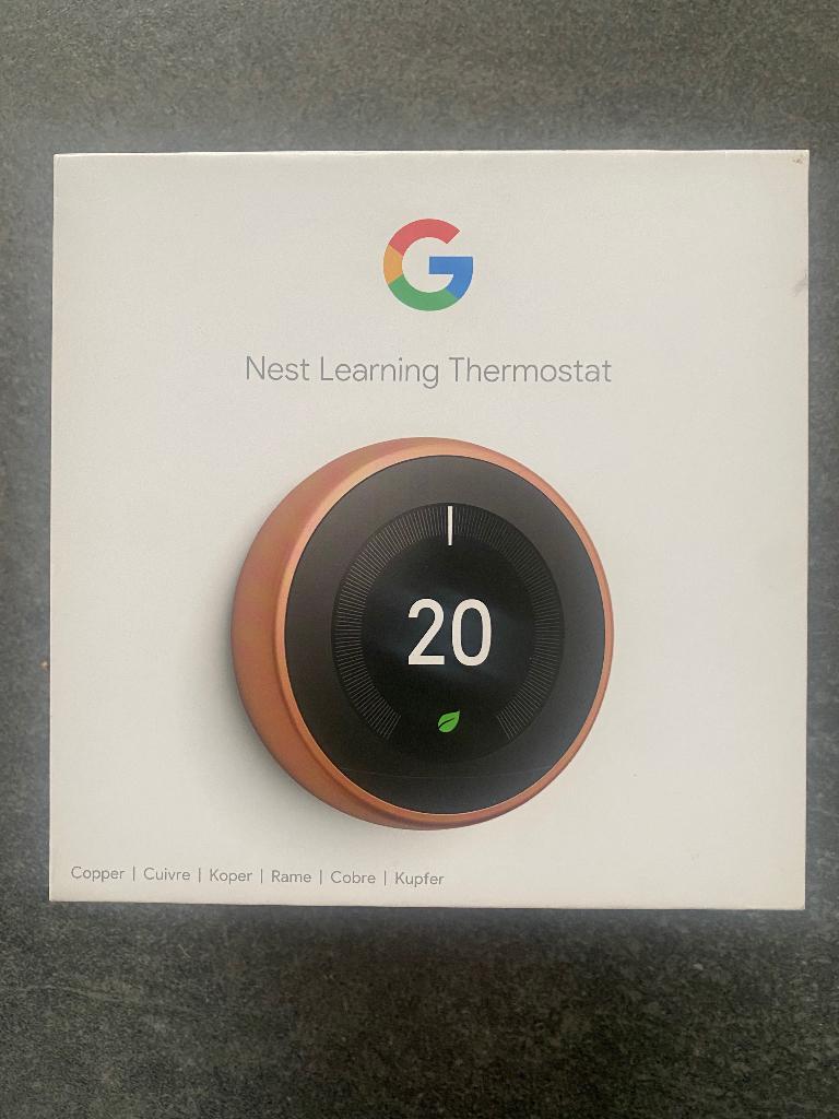 Google nest, Doe-het-zelf en Bouw, Thermostaten, Ophalen, Slimme thermostaat, Nieuw
