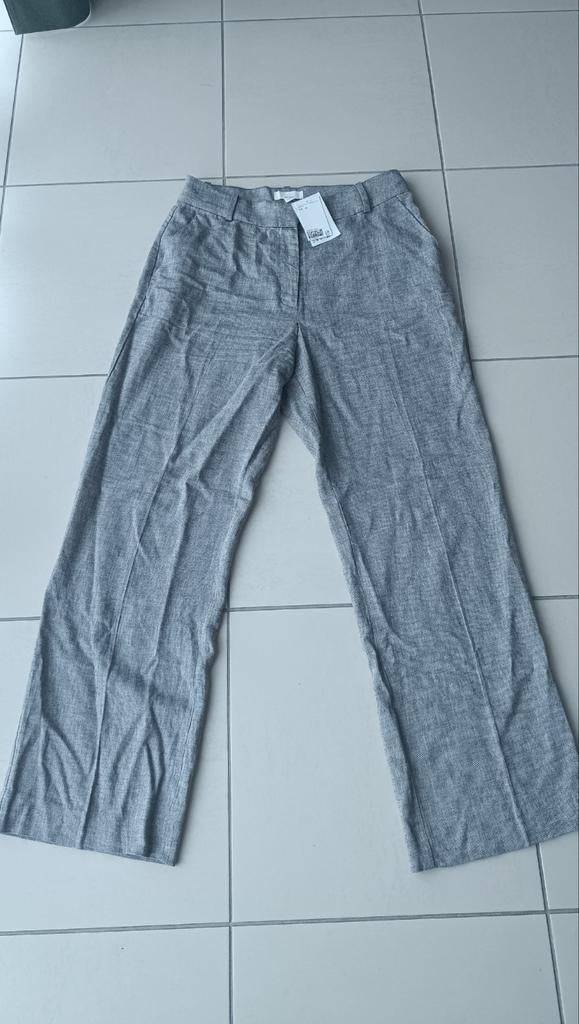 Pantalon tailleur en lin mélangé - H&M - Taille:42, Enlèvement ou Envoi, Neuf