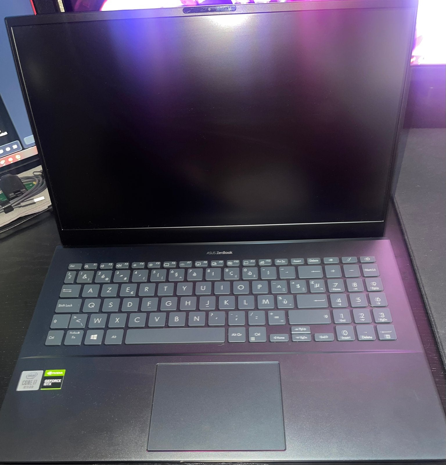 Asus zenbook pro 15 UX535LI, Enlèvement ou Envoi, Utilisé, Azerty, 16 GB