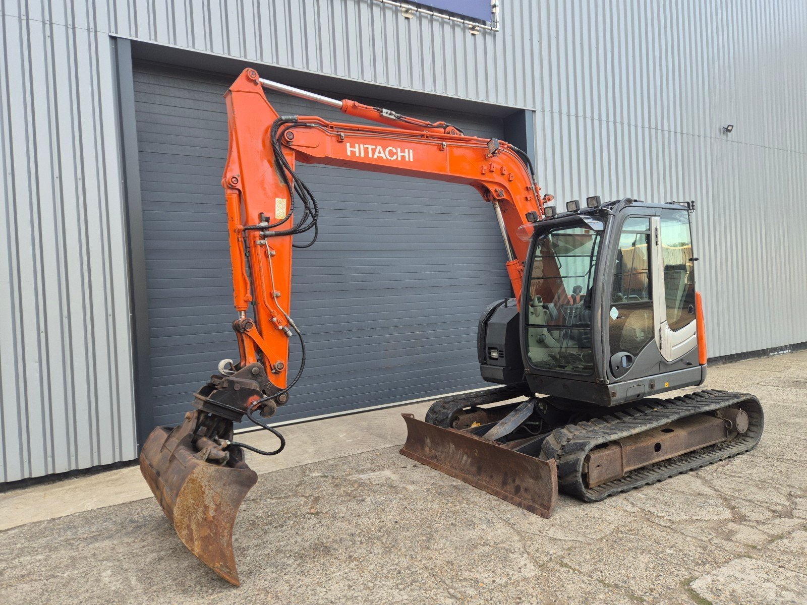 Hitachi ZX85US-3 (8 ton) Graafmachine, Ophalen