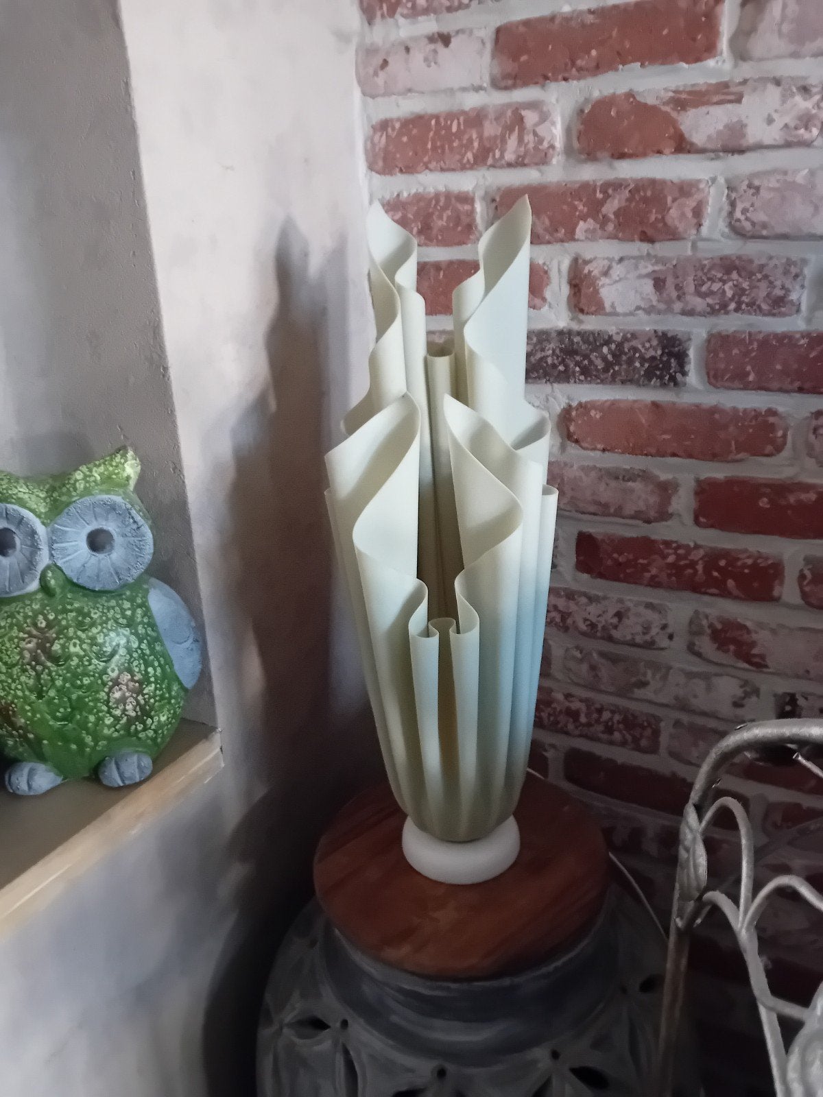 georgia jacob Athena lamp, Groen, Ophalen, Zo goed als nieuw, 53 cm