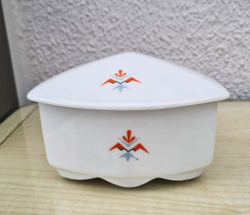 art deco Bavaria Kaisers Kaffee suikerpot of vr bonbons, Antiek en Kunst, Ophalen