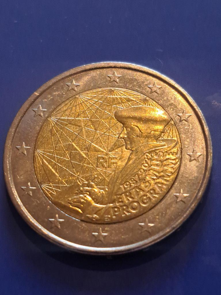 2022 France 2 euros 35 ans de programme Erasmus, Timbres & Monnaies, Monnaies | Europe | Monnaies euro, Monnaie en vrac, 2 euros