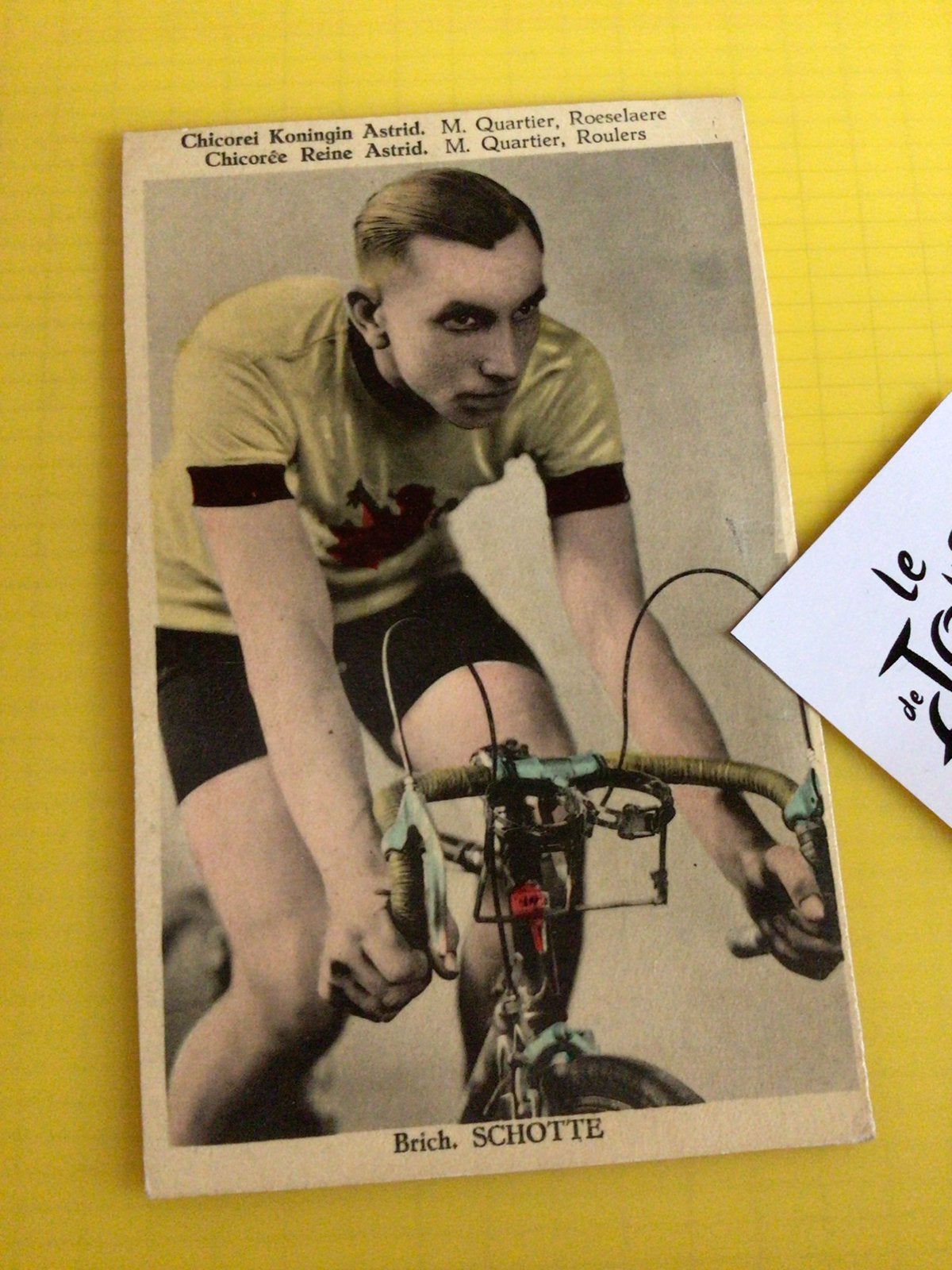 Wielerkaart briek schotte, Sports & Fitness, Cyclisme, Envoi, Comme neuf
