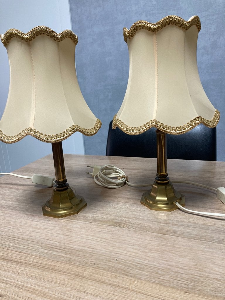 2 nachtlampjes, Ophalen
