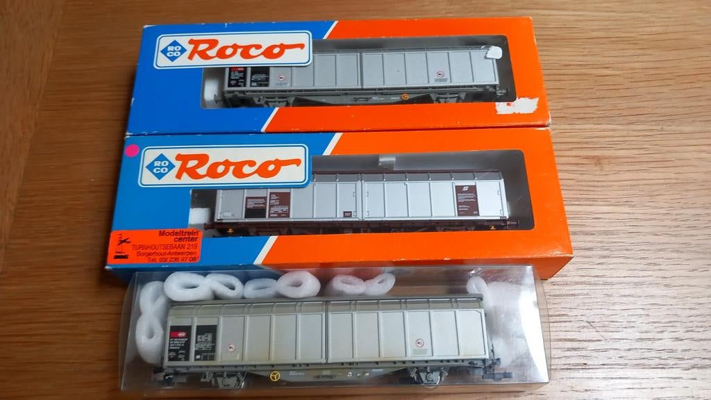 Wagons de marchandises fermés Roco, Enlèvement ou Envoi, Wagon, NS, Roco