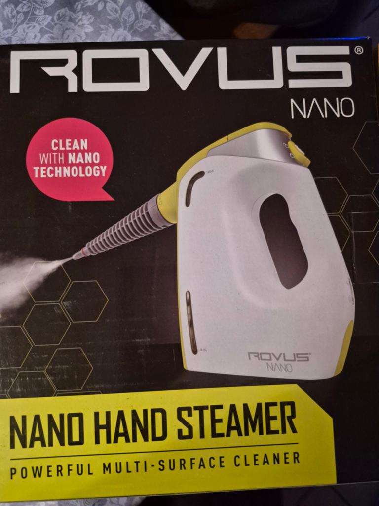 Nettoyeur vapeur portable Rovus Nano, Elektronische apparatuur, Stoomapparaten, Ophalen, Nieuw, Stoomreiniger