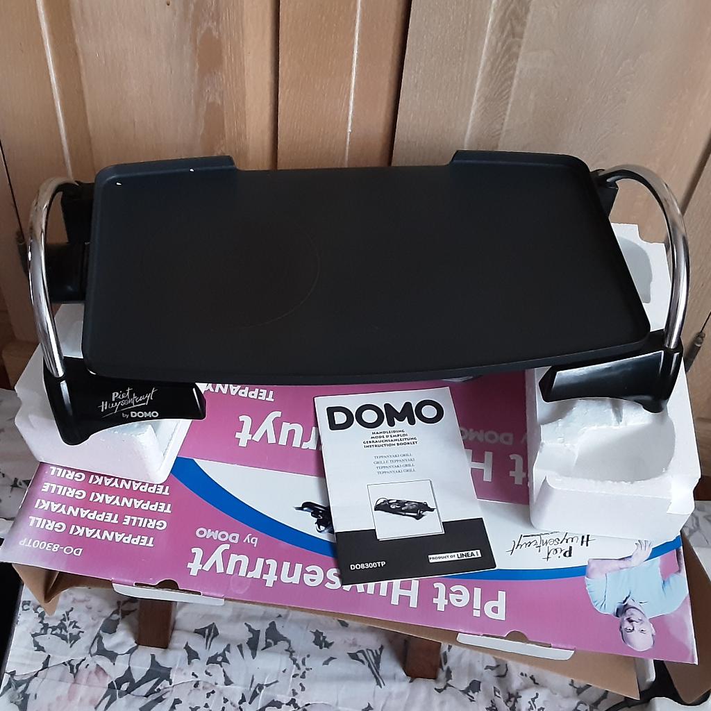Elektrische Grill Teppanyaki van Domo, Piet Huysentryt, Tuin en Terras, Ophalen of Verzenden, Nieuw, Domo