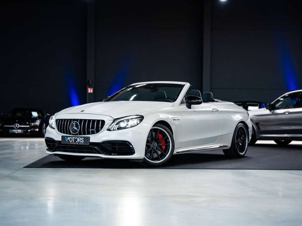 Mercedes-Benz C-Klasse 63 AMG C63 S - AMG - Cabrio - VAT - A, Auto's, Mercedes-Benz, Bedrijf, Te koop, C-Klasse, 360° camera, ABS
