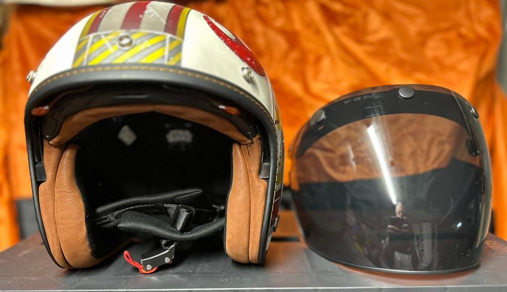 Star Wars jethelm maat L, Motoren, Ophalen of Verzenden, Jethelm
