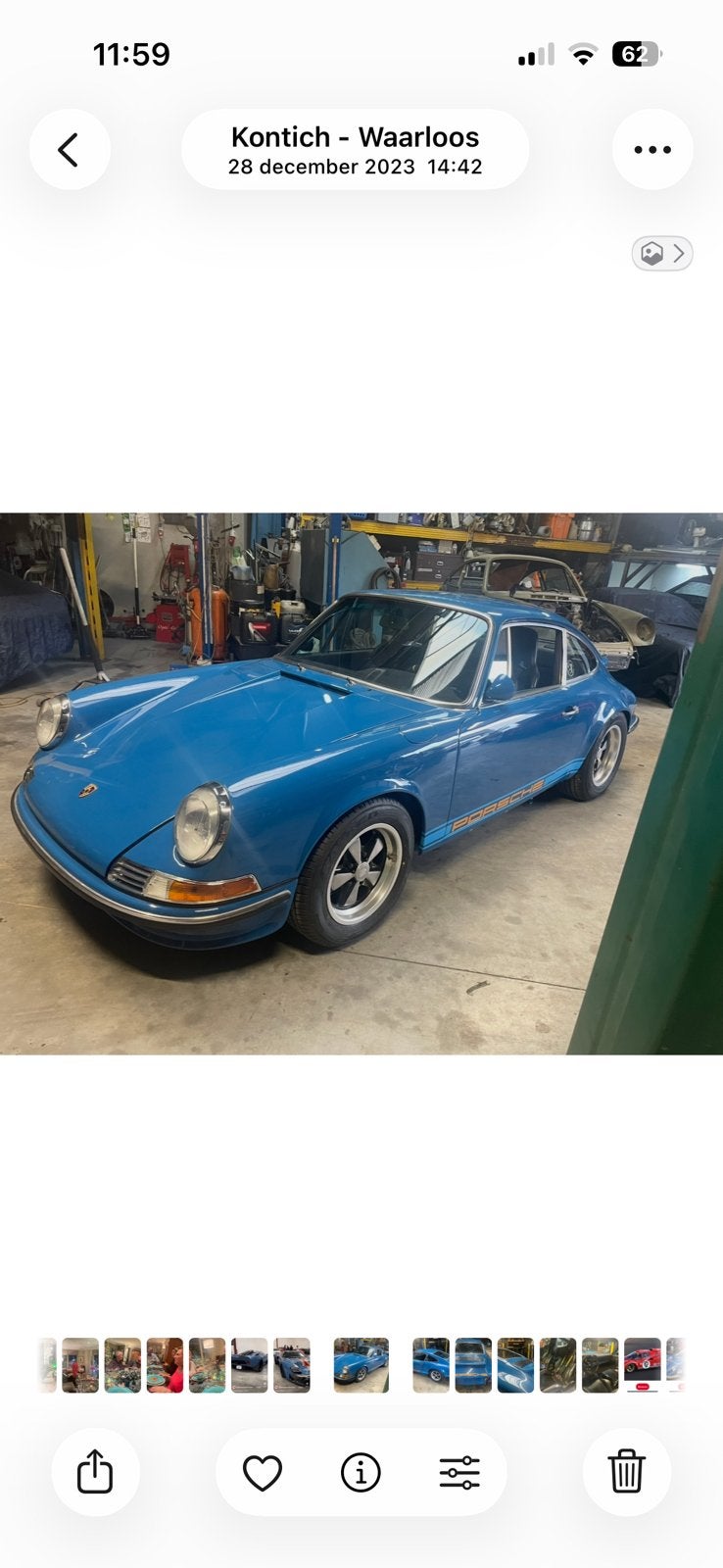 Porsche 911 SC  3.0l  1978  BACKDATE, Achterwielaandrijving, Zwart, Blauw, Leder