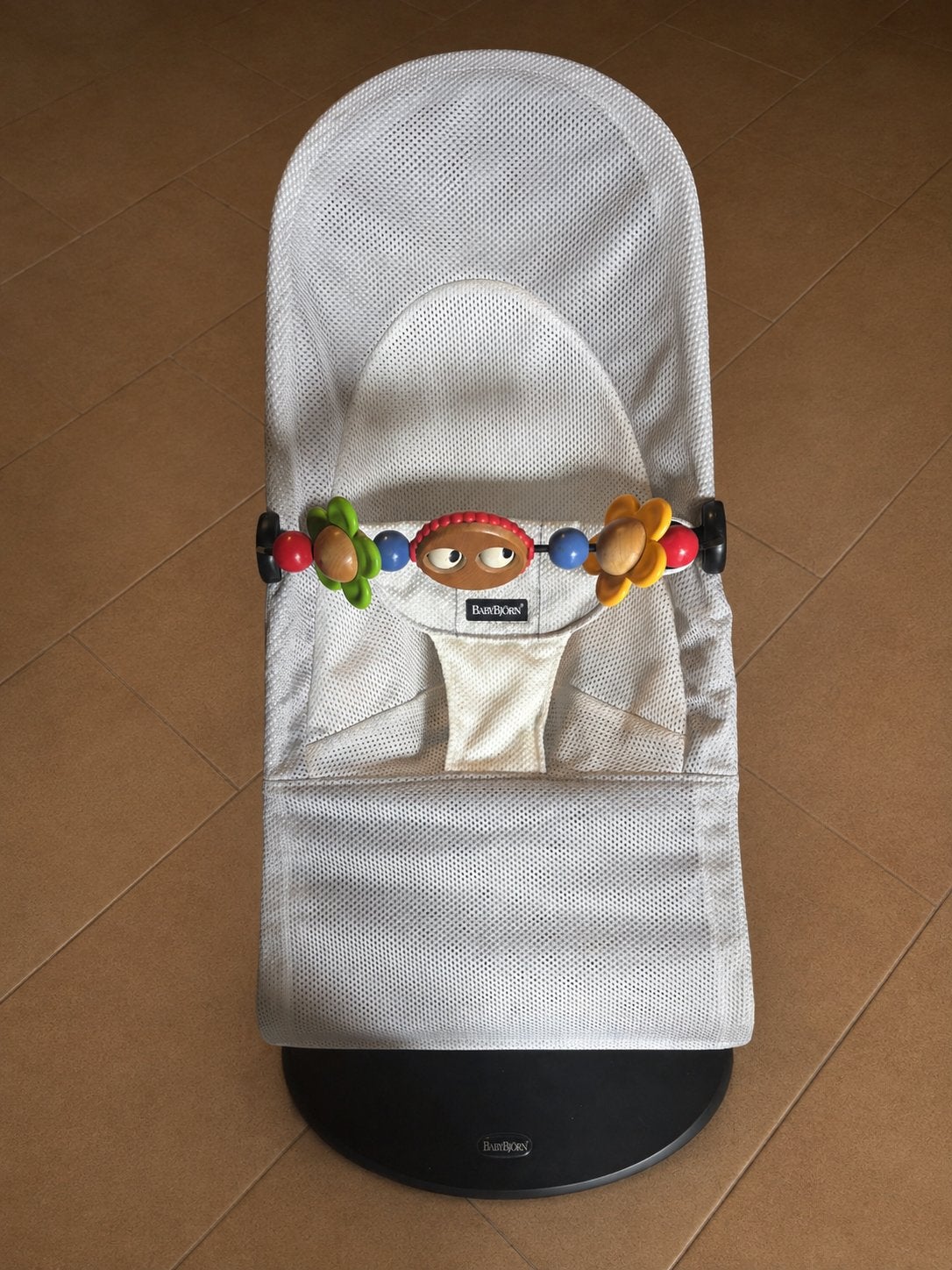 Wipstoeltje babybjörn met speelboog, Kinderen en Baby's, Wipstoeltjes, Ophalen, Zo goed als nieuw